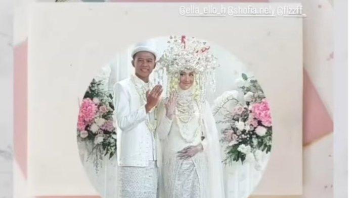Salah satu unggahan Edo Febriansah dalam akun Insta story Instragram pribadinya yang menunjukkan jadwal pernikahan dirinya bersama sang pujaan hati, Minggu (9/7/2023)