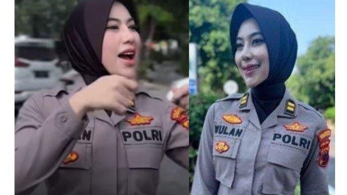 Sosok Iptu Wulan, Polwan Cantik yang Traktir Makan Tukang Becak