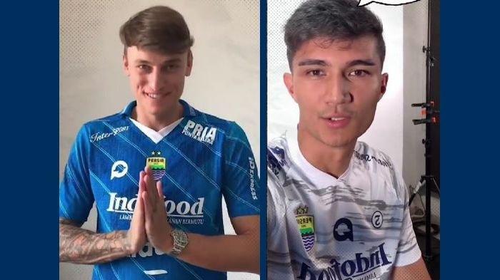 Stefano Beltrame dan Kevin Ray Mendoza yang telah meramaikan bursa transfer Persib, mengucapkan kata-kata berbahasa Sunda dan menyebut bobotoh.