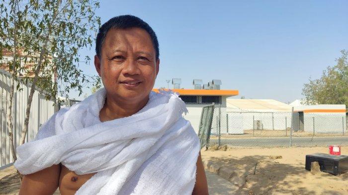 Wakil Gubernur Jawa Barat Uu Ruzhanul Ulum di Padang Arafah.