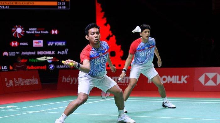 Pasangan ganda putra Indonesia, Pramudya Kusumawardana/Yeremia Erich Yoche Yacob Rambitan