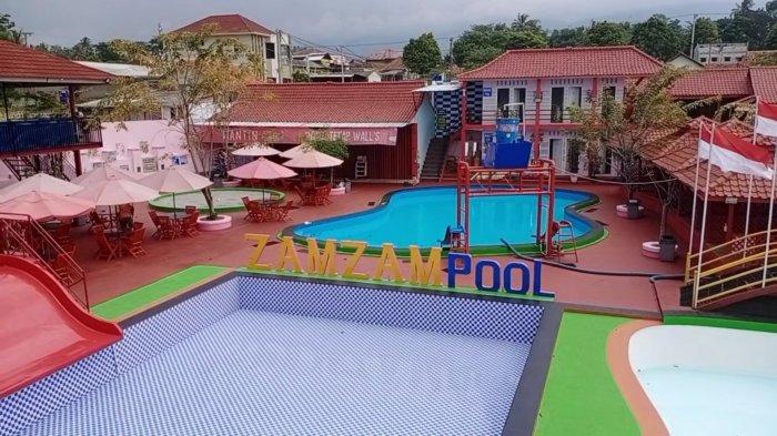 Manajemen Zamzam Pool siap membuka kembali kolam renang secara serentak sebagai lanjutan kebijakaan Pemkab Kuningan membuka wisata outdoor, Minggu (21/6/2020).