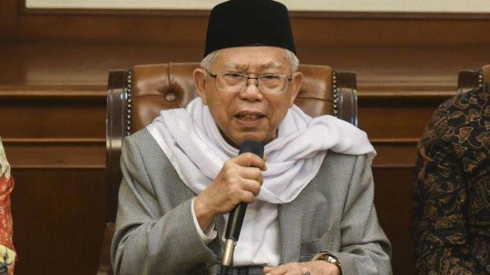 Cawapres nomor urut 01 Maruf Amin