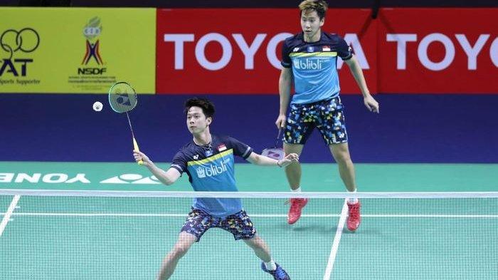 Pasangan ganda putra Indonesia, Marcus Fernaldi Gideon/Kevin Sanjaya Sukamuljo