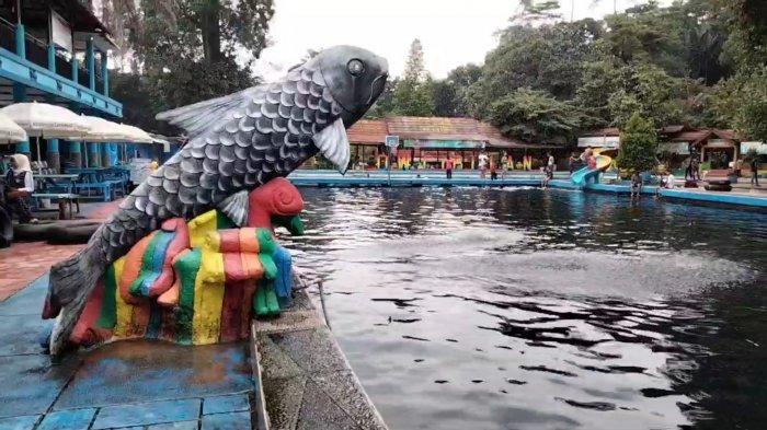 Kawasan objek wisata Cibulan di Desa Maniskidul Kecamatan Jalaksana, Kabupaten Kuningan.