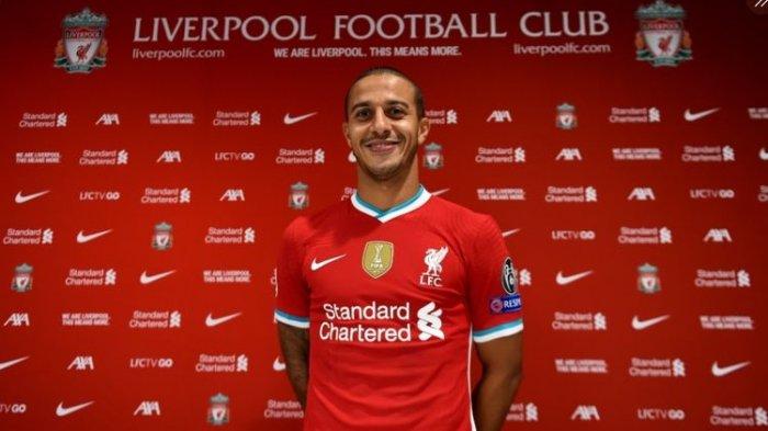 Pemain baru Liverpool, Thiago Alcantara.