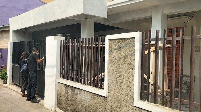Lokasi penusukan seorang ayah oleh anak di Cimanggis, Kota Depok, Selasa (3/10/2023).