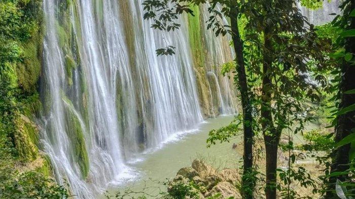 DESTINASI- Air Terjun Tengku Siwa di Manggarai, NTT (11/5/2025).