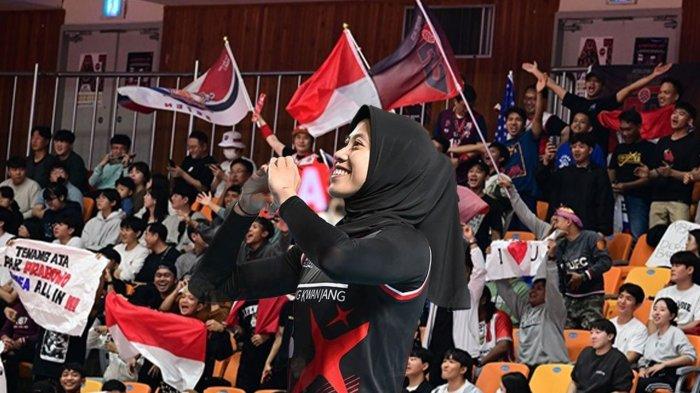 Bintang Indonesia Megawati Hangestri berikan Kemenangan bagi Red Sparks: Penggemar Padati Stadion