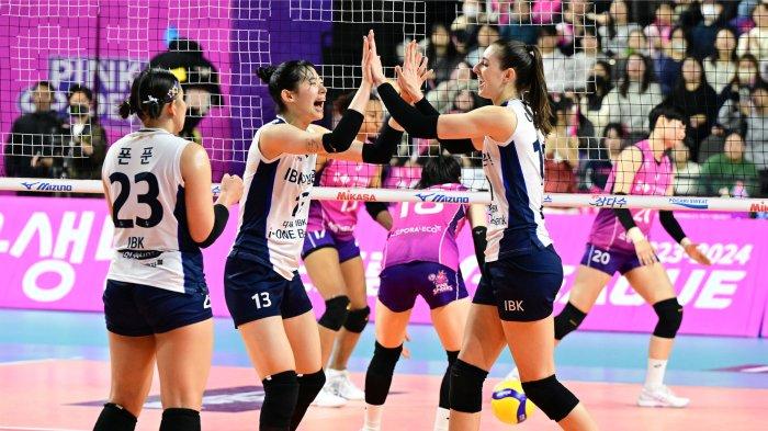 Daftar Klasemen Sementara Liga Voli Korea 2023: Imbangi Red Sparks, IBK Altos Gusur Tim Megawati