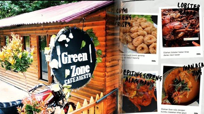 Rekomendasi tempat bukber di Aceh Tengah selanjutnya adalah Greenzone Seafood Resto.
