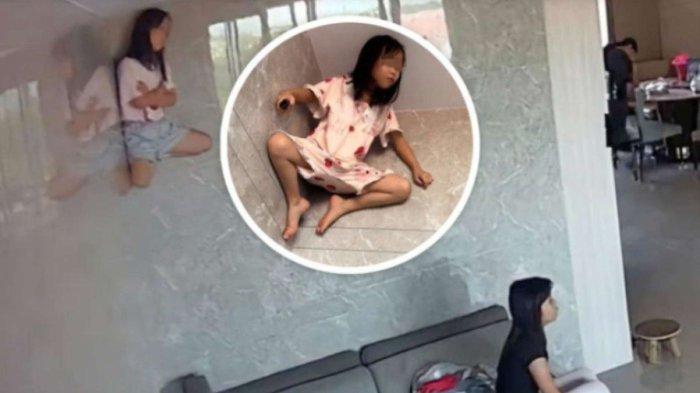 Spider Girl! Bocil ini Menempel di Dinding Layaknya Manusia Laba-laba