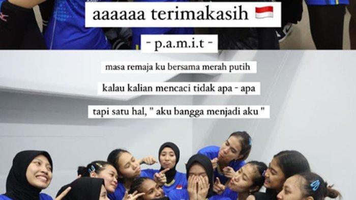 Wilda Nurfadhilah pamit