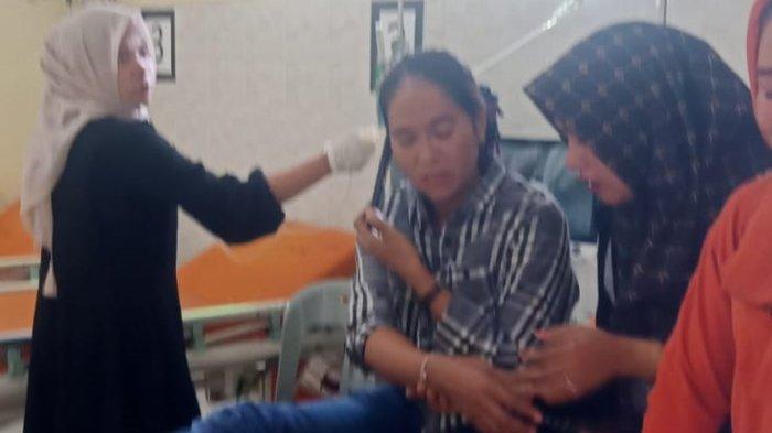 Seorang perempuan dibacok mantan suaminya di Desa Tampeng Musara Kecamatan Kutapanjang di Kabupaten Gayo Lues, Kamis (4/4/2024)