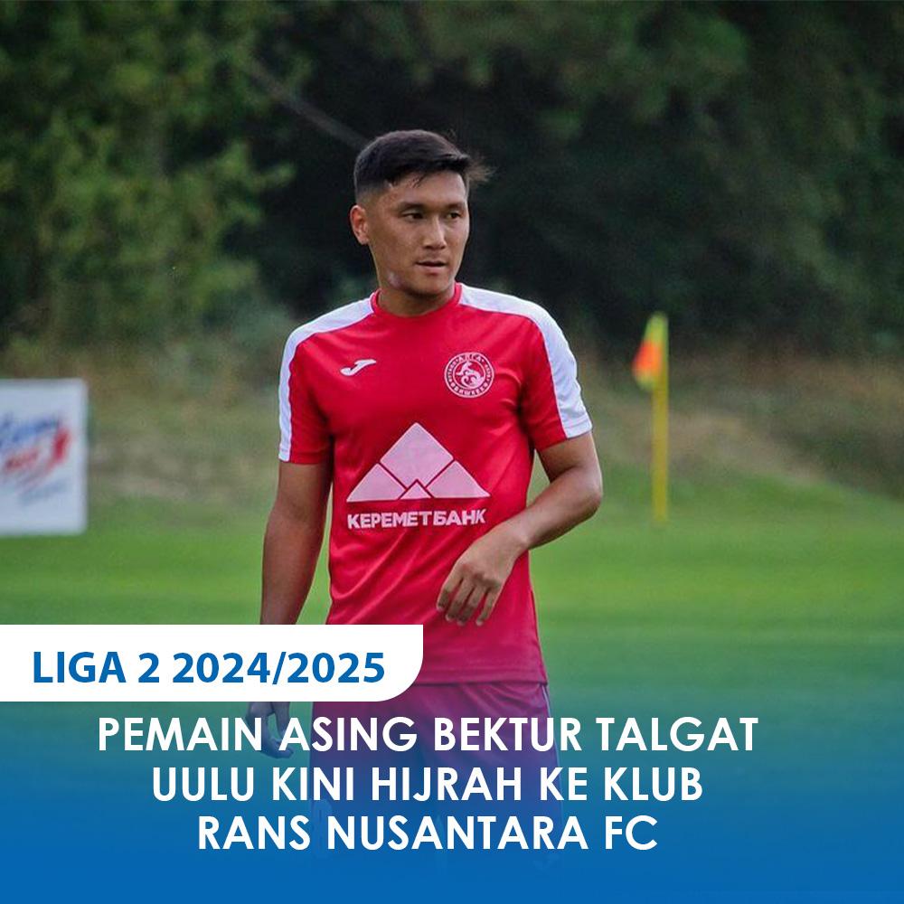 Bektur Talgat Uulu adalah pemain asin asal Kyrgyzstan ini kini bergabung dengan tim rival  RANS Nusantara FC.