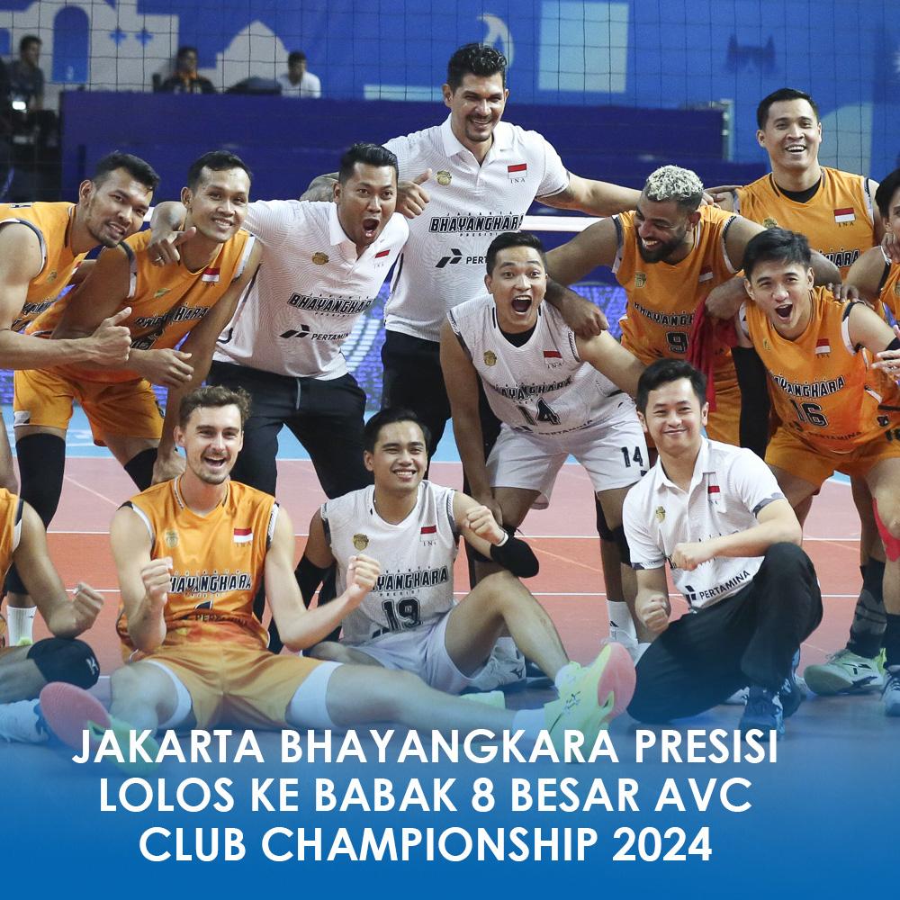 Jakarta Bhayangkara Presisi lolos ke babak 8 besar Avc club championship 202