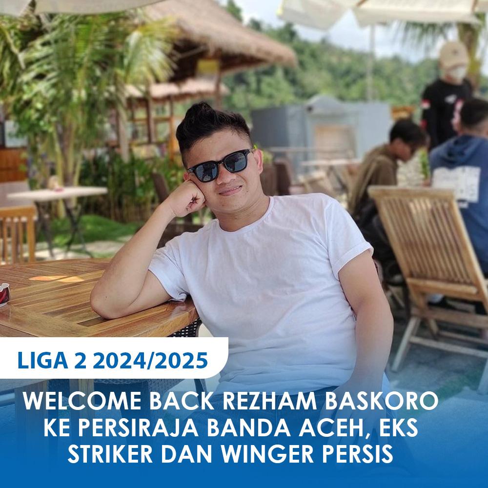 Kedatangan Rezham Baskoro ke klub yang berjuluk Lantak Laju tersebut diumunkan secara resmi akun Instagram klub @persiraja_ official, pada Selasa (20/8/2024) malam.