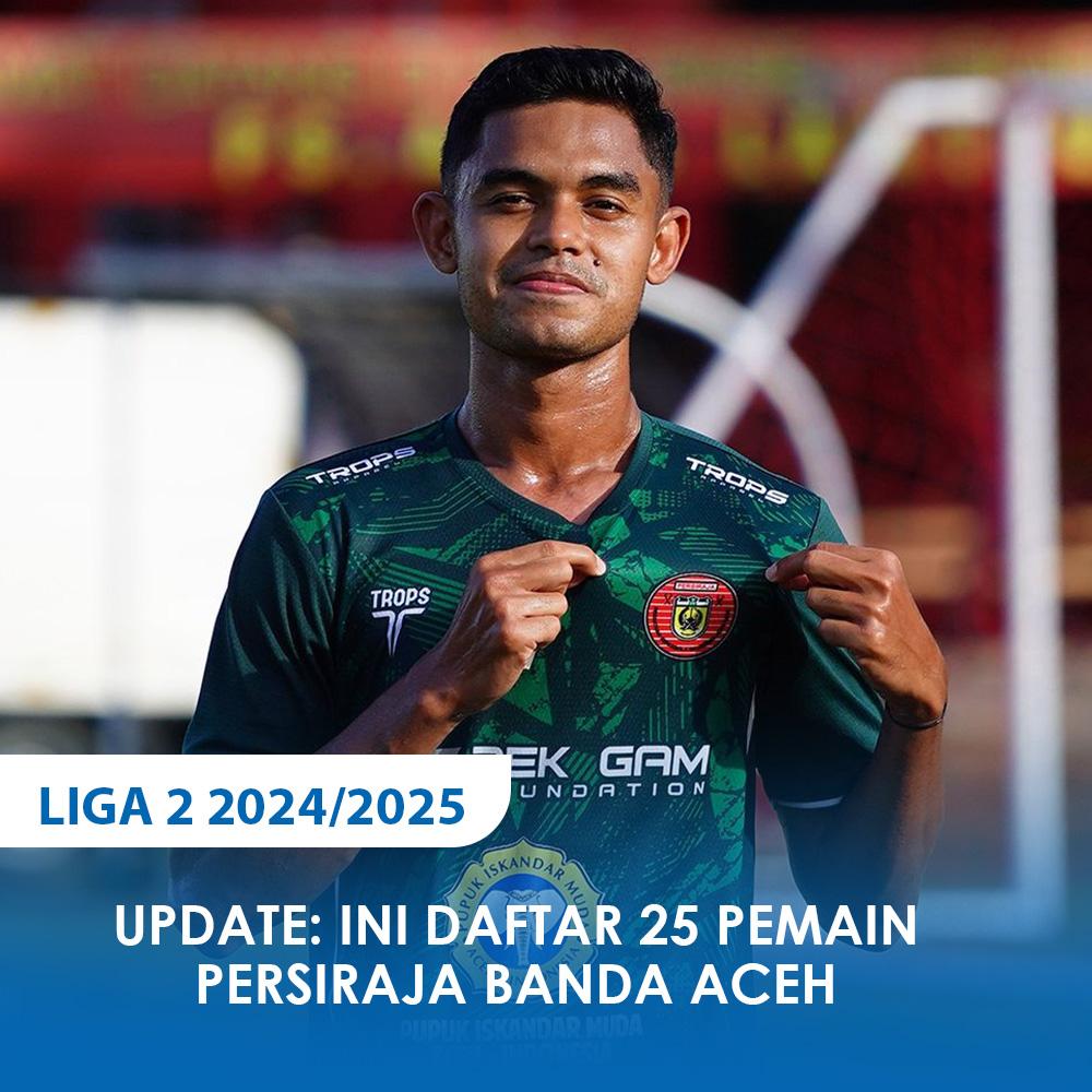 Klub Persiraja Banda Aceh telah mempersiapkan skuadnya untuk Liga 2 2024/2025 dengan merekrut sejumlah pemain yang impresif di berbagai lini