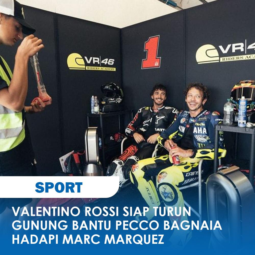 Valentino Rossi, legenda MotoGP, dikabarkan akan turun tangan untuk membantu Francesco Bagnaia menghadapi Marc Marquez di MotoGP 2025.