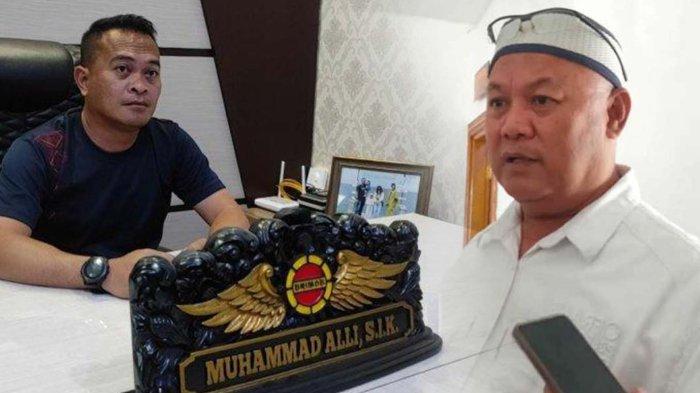 Kolasi Kapolres Bone Bolango AKBP Muh Alli dan Wakil DPRD Provinsi Gorontalo, Kris Wartabone.