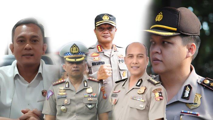 5 pejabat tinggi Polda Gorontalo dimutasi.