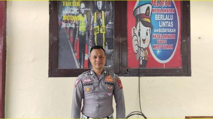 Brigadir Polisi Andi Saputra Hippy, Baur Tilang Satlantas Polres Boalemo