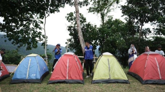 Camp di Bukit Arang Desa Lonuo Kabupaten Bone Bolango, Gorontalo