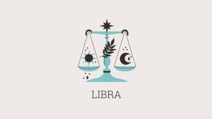 Ilustrasi lambang Zodiak Libra.
