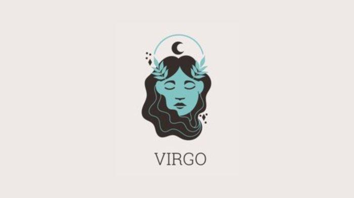 Ilustrasi lambang Zodiak Virgo.