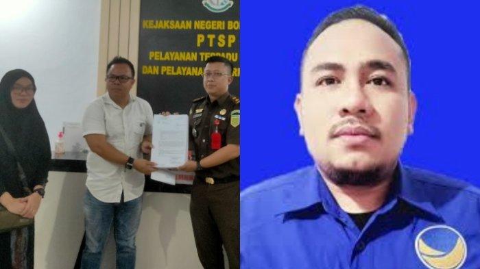 Penyerahan berkas perkara dan Caleg DPRD Bone Bolango, Gorontalo yang jadi tersangka