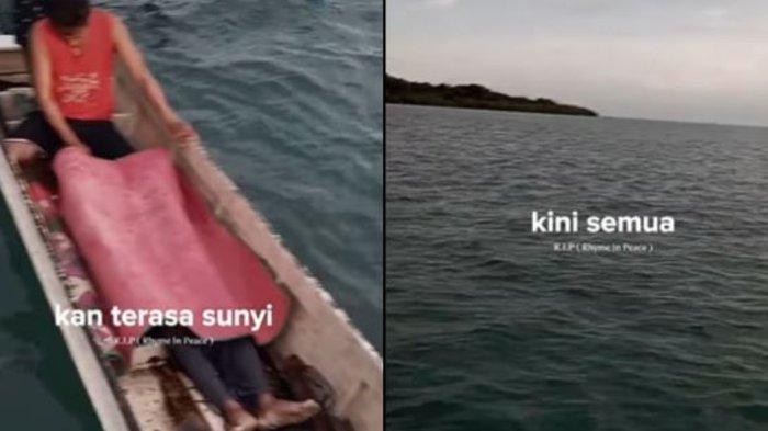 Sejumlah warga mengevakuasi Noldi Mohi yang tewas tenggelam di laut Wanggarasi, Kabupaten Pohuwato, Minggu (51/2025).
