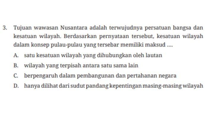 Tugas 'Uji Kompetensi' Pilihan Ganda Nomor 3 dalam buku paket halaman 158 mata pelajaran Pendidikan Pancasila kelas 8 SMP/MTs Kurikulum Merdeka.