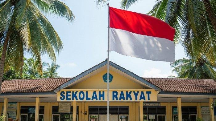 SEKOLAH RAKYAT - Ilustrasi sekolah rakyat yang dibuat menggunakan kecerdasan buatan Google Gemini, Minggu (25/5/2025). Kepala sekolah rakyat pun akan dilaksanakan retreat sebelum mengemban tanggung jawab.
