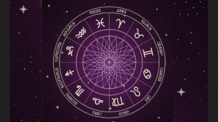 Ilustrasi logo zodiak.