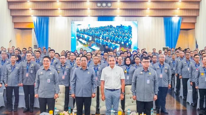 Kemenkum Gelar Rakor Pengendalian Kinerja Semester I , Kanwil Kemenkum Jabar pastikan program daerah selaras dengan target nasional