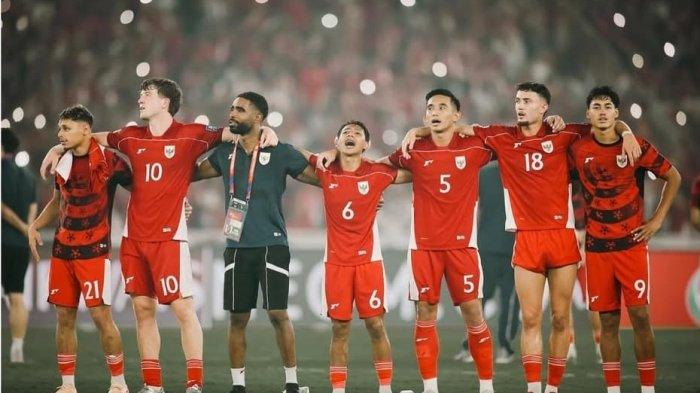 Beckham Putra usai debutnya di Timnas Indonesia Vs China di GBK, Kamis (5/6/2025)