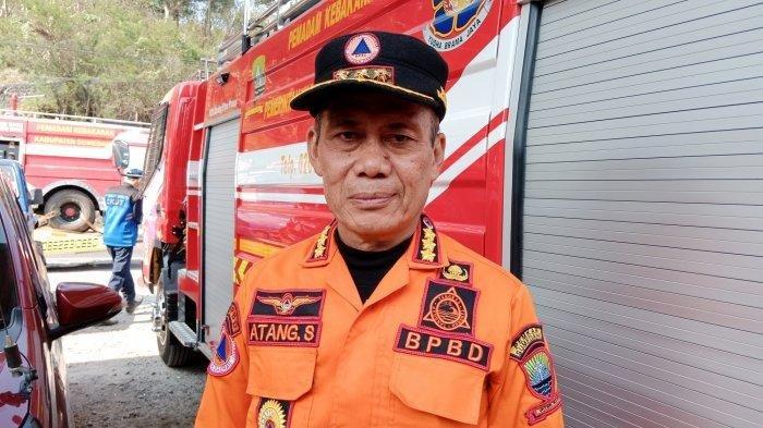 Kepala Pelaksana Badan Penaggulangan Bencana Daerah (BPBD) Sumedang, Atang Sutarno.