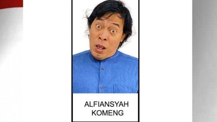 Komedian sekaligus calon anggota Dewan Perwakilan Daerah (DPD) Komeng menceritakan kisah di balik fotonya yang viral.