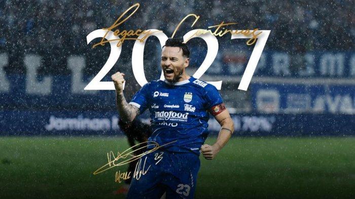 Marc Klok resmi memperpanjang masa baktinya di Persib hingga tahun 2027.