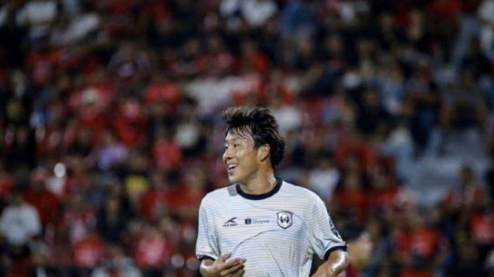 Mitsuru Maruoka, pemain RANS Nusantara FC asal Jepang yang bermain di Liga 1 2023-2024.