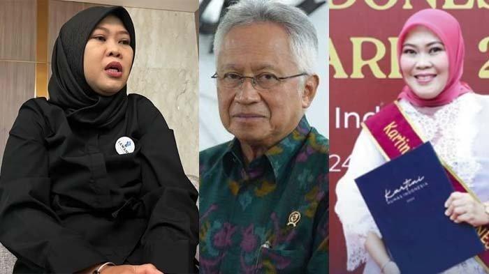 Neni Herlina, pegawai Kemendiktisaintek yang dipecat oleh Mendiktisaintek Satryo Soemantri Brodjonegoro. Kedua pihak kini sudah islah.