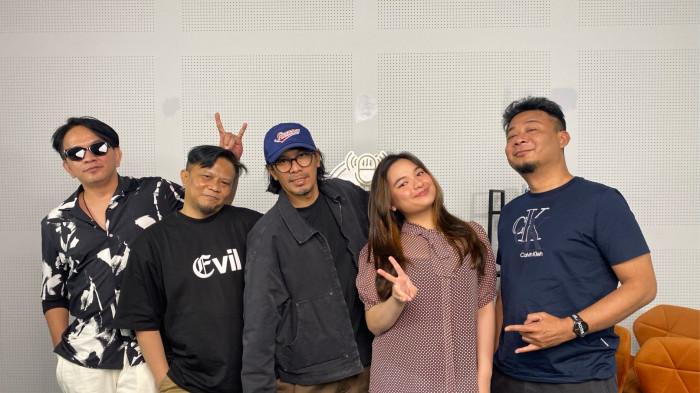 Peterpan dan Alex Teh di Studio Tribun Jabar, Selasa (22/7/2025).