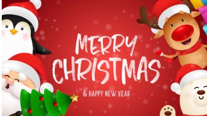 Poster Ucapan Natal 2024 dan Tahun Baru 2025