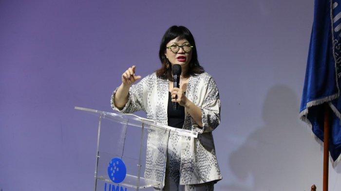 Prof. Stella Christie, dalam pembukaan Lomba Peneliti Belia (LPB) Nasional 2024 di Universitas Multimedia Nusantara (UMN) pada Kamis (5/12/2024).