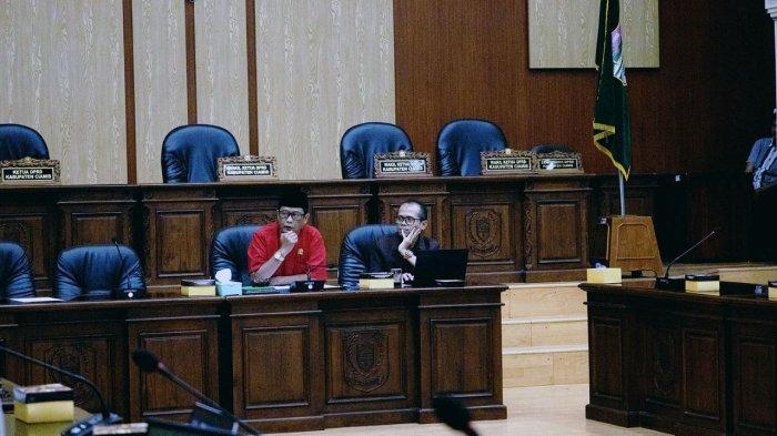 Badan Anggaran DPRD Kabupaten Ciamis gelar Rapat Kerja bersama TAPD Kabupaten Ciamis terkait Expose Rancangan KUA dan PPAS Tahun Anggaran 2024 pada Selasa (8/8/2023)