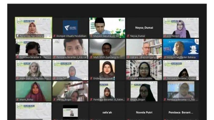 Sekolah Literasi Indonesia (SLI) Dompet Dhuafa dan Let’s Read Indonesia menggelar peluncuran Audio Buku Gemari Baca pada Jumat (8/9/2023)