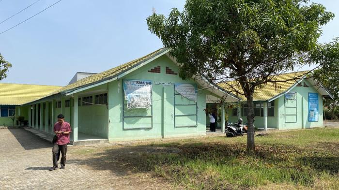 SMA NU - Gedung SMAS NU Indramayu, Jumat (18/7/2025)
