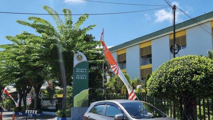 Sekolah Petra yang bersitegang dengan RW di Surabaya, Jawa Timur, Kamis (1/8/2024).