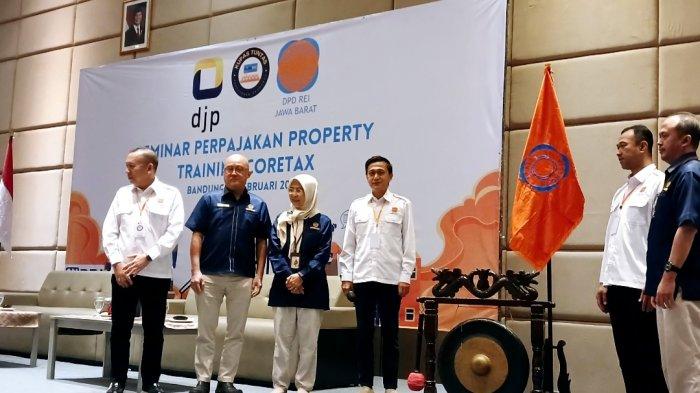 Seminar Perpajakan Property & Training Coretax, di Bandung, Rabu (12/2/2025).