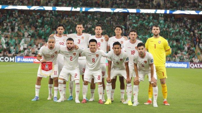 Skuad Timnas Indonesia pada laga kontra Arab Saudi hari Jumat (6/9/2024).
